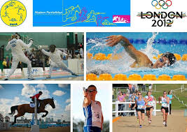 The modern pentathlon is an olympic sport that comprises five different events; Olympic Games 2012 Pentathlon Live Production Tv