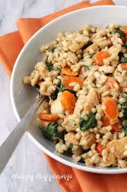 Knorr shrimp scampi whole wheat couscous meal starter. Lemon Chicken With Barley Carrots And Spinach
