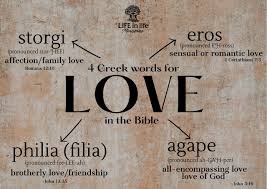 Ancient greek philosophy differentiates main conceptual forms and distinct words for the modern english word love: What Is Love Love Is The Life In Life Ministries Facebook