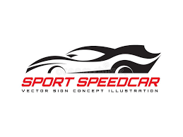 Sport Speed Car Vector Logo Template Concept Illustration Abstract Automobile Creative Graphic Sign Design Element Ve Vector Logo Car Vector Logo Templates