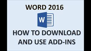 Word 2016 Add Ins Tutorial How To Download Microsoft Office 365 Add Ins For Free Add In In Ms Youtube