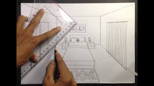 How To Draw A Simple Bedroom In One Point Perspective Youtube Another free abstract for beginners step by step drawing video tutorial. how to draw a simple bedroom in one point perspective