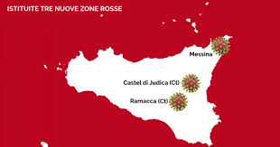 Zona rossa zona arancione zona gialla covid 19. Coronavirus In Sicilia 3 Comuni In Zona Rossa Fino Al 31 Gennaio