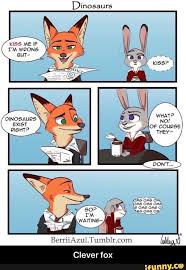 Dinosaurs Clever Fox Clever Fox Ifunny Zootopia Funny Zootopia Nick And Judy Zootopia Comic