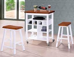 Amazon Com Bar Table And 2 Stools Set Julyfox Wood Counter Height Rectangle Pub Table Dinning Set With Storage Kitchen Isla Dinning Set Wood Counter Pub Table
