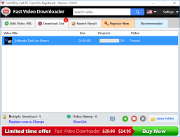 Well, there's some good news: Download Fast Video Downloader 4 0 0 18
