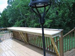 Yet it is an excellent means to add an useful usage to conceal your basic so if you don't really want to remodel your deck railing, but still intend to add a sprinkle of style to your deck, then think about adding a bar area to it. Deck Railing Bar Ideas Outdoor Deck Deck Bar Diy Outdoor