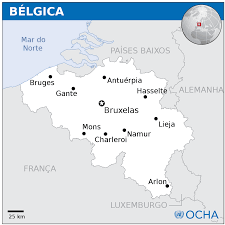 Bélgica, oficialmente reino de bélgica (en neerlandés: File Mapa Da Belgica Ocha Svg Wikimedia Commons