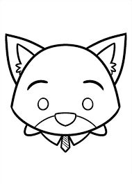 Tsum Tsum Para Colorear