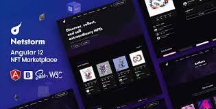 Netstorm Angular 12 Nft Marketplace In 2021 Css Website Templates Content Management System Website Template