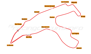 View maps as jpegs here. Spa Francorchamps Racingcircuits Info