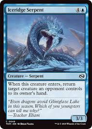 Tarkir: Dragonstorm: Iceridge Serpent
