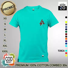 Menarik perhatian, membangun suasana, bahkan mempengaruhi emosi dan persepsi kita. Shinzo Design Kaos Unisex 17 Warna T Shirt Linkin Park Logo Baju Kaos Pria Wanita Premium