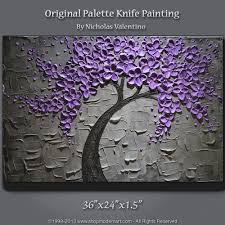 Piece of furniture and the. Purple Wall Art Ideas On Foter