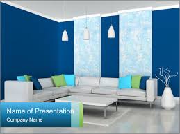 Turns an unsecure link into an anonymous one! Modern Room With Blue Walls And White Sofa Powerpoint Template Backgrounds Google Slides Id 0000024489 Smiletemplates Com