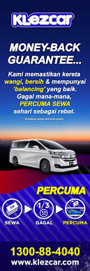We did not find results for: Kereta Sewa Senawang Klezcar Malaysia Car Rental Service