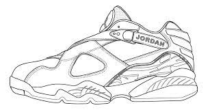 While both right and left shoes feature a white leather upper with panels of perforated leather and a black woven tongue, there are stark differences in the. Jordan Coloring Pages Mantappu Colors