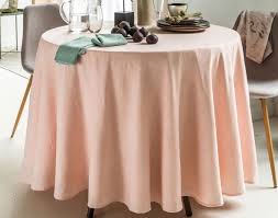 Nappe ronde choix code promo et livraison la redoute simplifie votre achat sur internet. Nappe Polyester Froisse Permanent Becquet