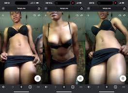 Naija Girl On Tango Live Show Teasing With No Panties Underneath Her Mini  Skirt - Naijapornsite