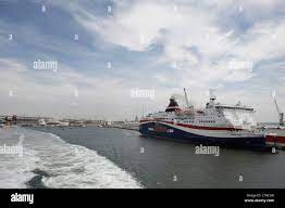 Southampton-Le Havre Ferry Crossing Stock Photo - Alamy