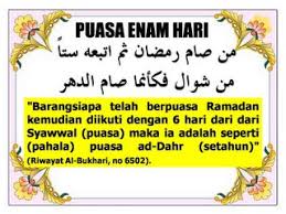 Niat puasa syawal boleh di malam hari, boleh di waktu makan sahur hingga terbit fajar. Niat Puasa 6 Di Bulan Syawal Dan Ganti