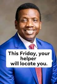 This Friday, your helper will locate you