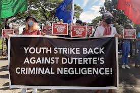 Office of the vice chancellor for finance and administration. Mass Student Strike Petitioners Unfazed By Roque S Babagsak Kayo Warning