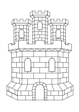 Ausmahlbilder ritterburg innen / ausmalbilder burgen zum ausdrucken. Malvorlagen Burgen Und Schlosser Ausmalen