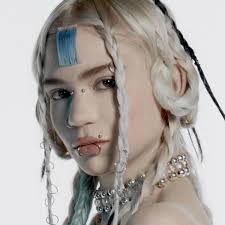 grimes for @thetravelalmanac 15/04/22 • ℭ wearing 'TN-RDC-SXS-I-12  necklace' by @lorette.coleduprat ꧂ €300 • • • #grimes #grimesstyle  #grimesfashion #claireboucher #elonmusk #grimesmusic #missanthropocene #ai  #fashion #jewellery #cyberwave #cyberpunk ...