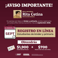 Noticias - 📢 Atención padres de familia A partir de septiembre, se emitirá la convocatoria para que puedas registrar a tus hijos que se encuentren estudiando kinder y primaria a la beca