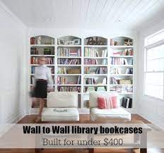 Download 431 bookcases wall stock illustrations, vectors & clipart for free or amazingly low rates! Library Wall To Wall Bookcases Bookcase Plans Sawdust Girl