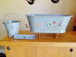 Jouet Ancien Baignoire Seau Porte Savon En Metal Pour Baigneur Ou Grande Poupee Jouet Jouets Anciens Meubles De Poupee