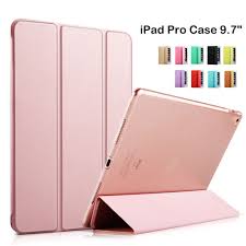 2016 Smart Cover Tablet Folding Folio Case For Apple Ipad Pro 9 7 Inch Auto Wake Sleep Rose Gold Ipad Pro Apple Ipad Pro Apple Ipad