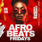 AFROBEATS FRIDAY event image