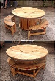 Comment Meubler Votre Maison A L Aide De Bobines En Bois Opalettes Tuto Astuces Inspirations Mobilier De Salon Table A Manger En Bois Meuble Bois Recycle