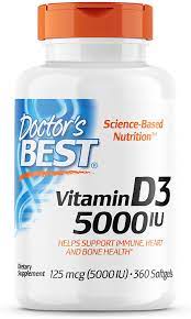 Thanks to the got milk campaign, many women know that milk packs a healthy punch of calcium and vitamin d, 2 nutrients critical for strong bones. Buy Doctor S Best Vitamin D3 5 000 Iu For Healthy Bones Teeth Heart And Immune Support Non Gmo Gluten Free Soy Free 360 Count Pack Of 1 Online In Turkey B0050myhbq