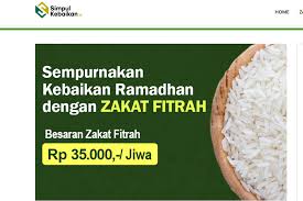 Zakat fitrah selain hanya dikeluarkan pada bulan ramadan saja, juga mempunyai ketentuan jumlah dan harga yang dibayarkan. Zakat Fitrah Bisa Dibayar Online Lewat Situs Simpul Kebaikan Begini Caranya