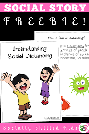 Understanding Social Distancing Social Story Distance Learning In 2020 Social Emotional Learning Social Skills Activities Social Stories