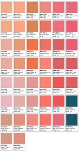 panton coral color swatches in 2019 best bedroom paint