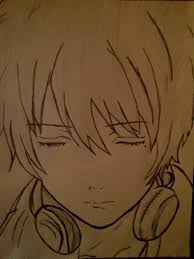 Sadness anime drawing manga art png clipart anime art. Sad Anime Guy Listening To Music By Lovetrist On Deviantart