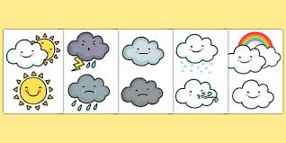Our free printable weather symbols for young children are perfect for weather boards, forecast maps, social stories. Weather Symbols Printable Teacher Made