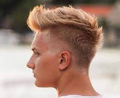 25 Best Faux Hawk Hairstyles Fohawk For Men In 2021 Fade Haircut Mens Hairstyles Fade Faux Hawk Hairstyles