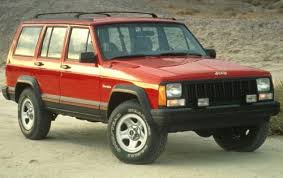Image result for Poppy Red 1993 Jeep