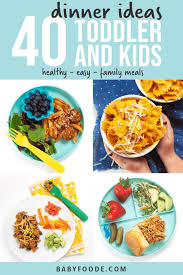 I love themed dinner ideas because they help me come up with ideas without thinking too hard and long about it. 40 Dinner Ideas For Toddler And Kids Easy Healthy Baby Foode