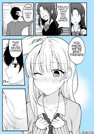 Read Until My Best Friend Who Became A Girl One Day Becomes Happy Chapter  73 on Mangakakalot