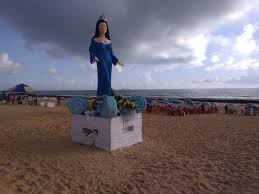 0:41 arthur araújo 537 просмотров. Nova Estatua De Iemanja E Inaugurada Na Praia Do Meio Em Natal Rio Grande Do Norte G1