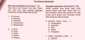 Maybe you would like to learn more about one of these? Tes Potensi Akademik Uhamka Soal Tes Masuk Uhamka Pendidikan Kewarganegaraan Pendidikan Kewarganegaraan