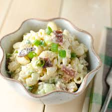 Want more delicious egg recipes? Bacon Deviled Egg Macaroni Salad Food Wine Egg Macaroni Salad Bacon Deviled Eggs Macaroni Salad Recipe