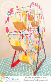 Download 3d Diy Interactive Ferris Wheel With Instant Svg Download Pazzles