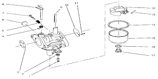 First i looked at the pilot jet, it was the 37.5 jet, so i put in the 42.5 jet. Lawn Boy Carburetor Assembly Off 67